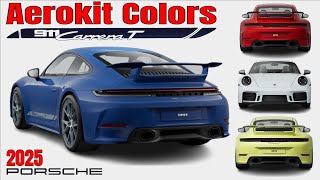 New 2025 Porsche 911 Carrera T Aerokit Colors [upl. by Eijneb]