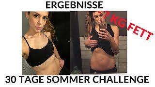 30 TAGE ABNEHM CHALLENGE  ABGENOMMEN TROTZ SÜßIGKEITEN  DIE ERGEBNISSE  BODYTRANSFORMATION [upl. by Rech]