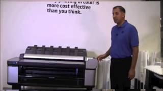 HP Designjet T3500 Production eMFP How to Use Video Series  Product Introduction [upl. by Quintie]