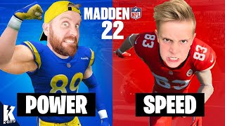 Strongest Team vs Fastest Challenge in Madden [upl. by Fanchette661]