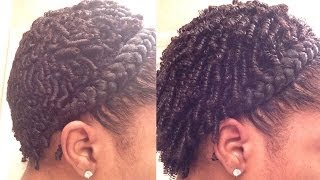 How To Refresh Finger Coils  Part 2  Natural Hair [upl. by Aihsram]