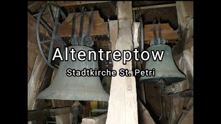 Altentreptow  Glocken der evang Stadtkirche St Petri [upl. by Nyladnar926]