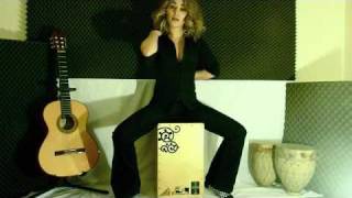 Cajon Posture amp basic sounds [upl. by Bil214]