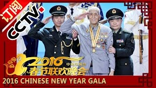 2016 央视春晚歌曲《铁血忠诚》三军仪仗队 CCTV春晚 [upl. by Angelia]