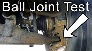 How to Check if a Ball Joint is Bad [upl. by Euqirne839]