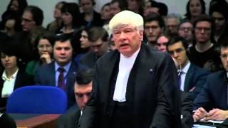 Geoffrey Robertson’s speech in ECHR hearing of Perinçek v Switzerland case [upl. by Brass731]