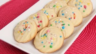 Italian Butter Cookie Recipe  Laura Vitale  Laura in the Kitchen Episode 758 [upl. by Iturhs]