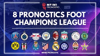 8 Pronostics Foot Champions League07122021 [upl. by Narayan]