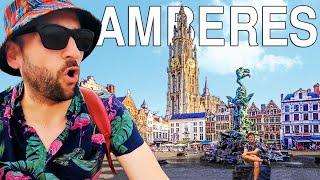 Así es mi CIUDAD FAVORITA de Bélgica ✋🏼💎  AMBERES [upl. by Atilegna]