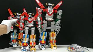 Voltron 84 Legendary Classic by Playmates Walmart Exclusive  Review  Comparison [upl. by Okia]