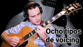 Ocho tipos de voicing  Guitarra Jazz [upl. by Encratia]