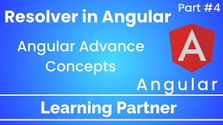 Angular Tutorial  How to Create Resolver in angular [upl. by Dewees]