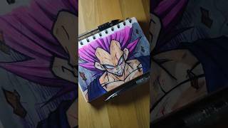 Ultra Ego Vegeta Drawing day79 [upl. by Anovahs573]