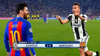 The Day Paolo Dybala Destroyed Lionel Messi and Barcelona [upl. by Marka]