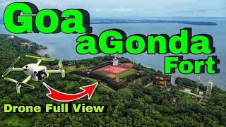 Goa Agonda fort Drone View total cover [upl. by Suter728]