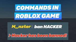 How to Add Commands to your Roblox Game using Cmdr [upl. by Selwin]