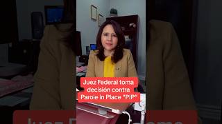 Juez federal toma decisión contra Parole in Place [upl. by Kolnos]