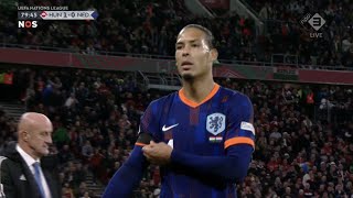 Fans reaction Virgil Van Dijk red vs Hungary  Netherlands vs Hungary vandijk netherlands [upl. by Anail855]