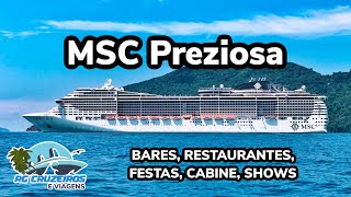 Conheça o MSC Preziosa É bom mesmo [upl. by Annaira]