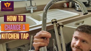 How to Change a Kitchen Tap  Plumbing a Tap [upl. by Daugherty]