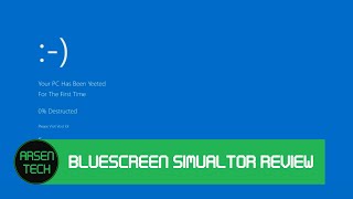 Bluescreen Simulator Review [upl. by Aicek]