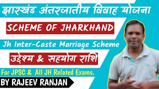 Jh InterCaste Marriage Scheme  Jharkhand Update [upl. by Risley]