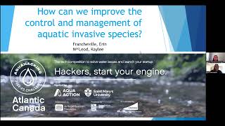 AquaHacking Atlantic Canada 202223  Aquatic Invasive species [upl. by Ariel]