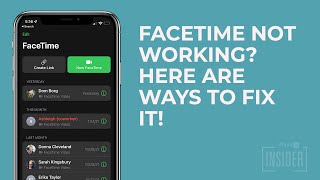 FaceTime Not Working 10 Ways to Fix It in iOS 16 [upl. by Oiralednac121]