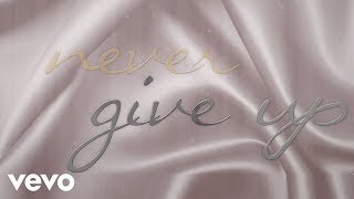 Whitney Houston  Never Give Up Official Lyric Video [upl. by Oidacra]