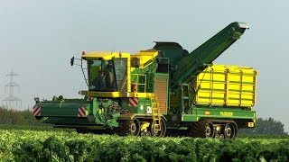 Grünkohlernte mit PloegerFendt und Deutz [upl. by Ardnaz]