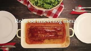 Rolat od pilećeg mlevenog mesa  Recept [upl. by Aciretal913]