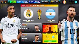 DLS 25 OFFICIAL  ARGENTINA VS REAL MADRID amp NEW FEATURES  DREAM LEAGUE SOCCER 2025 [upl. by Bridge]