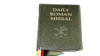 Update on using the Daily Roman Missal at Mass [upl. by Dirfliw764]