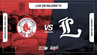 IBL  Brantford Red Sox  London Majors [upl. by Joelle]