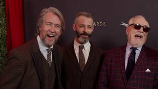 SUCCESSION stars Alan Ruck Jeremy Strong Brian Cox and Kieran Culkin at AFI AWARDS 2019 [upl. by Culver]