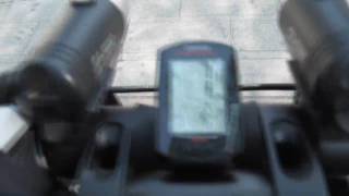 Wireless Cycle Computer on a Dahon [upl. by Ahsiel]