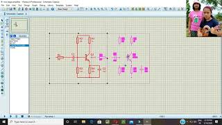 Proteus Simulation TWO STAGE RC COUPLED AMPLIFIER [upl. by Yesnikcm]