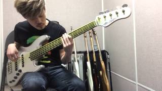 ALLEVA COPPOLO LG5 BASS SOLO with DR NEON STRING [upl. by Eirdua525]