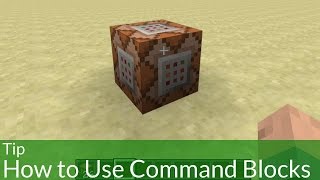 Tip How to Use Command Blocks in Minecraft [upl. by Ettevy]