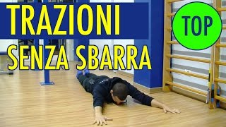 TRAZIONI SENZA SBARRA ESERCIZIO TUTORIAL [upl. by Naziaf]