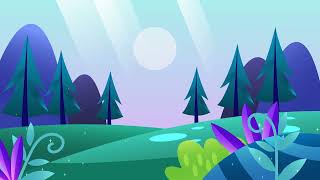 Free 2D Animation Gradient Nature Backgrounds for Your Videos [upl. by Robi]