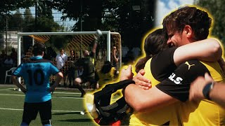 80 derby win at the blind football matchday in Dortmund [upl. by Severson]