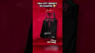 NBA City Jerseys We Wanted Vs What We Got 😭 shorts [upl. by Nairrod892]