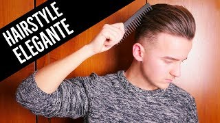 Capelli Uomo Eleganti allindietro  Fare i capelli per le Feste [upl. by Nilcaj185]