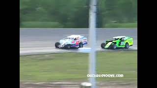 Airborne Speedway Plattsburgh NY June 15 2013 Dirt Modifieds Renegades and More [upl. by Acinelav377]