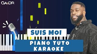 Tayc  SUIS MOI ft Fally Ipupa Piano Cover Tutoriel KARAOKE Paroles [upl. by Krause]