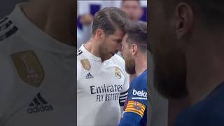 Ramos and Messis Relationship Then vs Now 🥹 football soccer messi [upl. by Imeka]