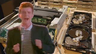 The Floppotron Rick Astley  Never Gonna Give You Up [upl. by Martel963]