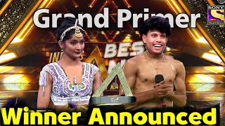 Latest Winner Shocking Result of India Best Dancer Season 4 Today Episode  IBD Season 4 Winner [upl. by Nisay]