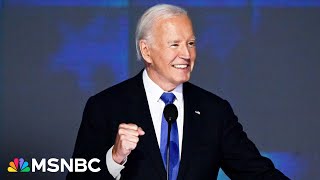 SEE IT President Bidens historic 2024 DNC speech [upl. by Danie393]